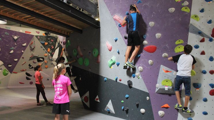 ESCALADE SUR BLOC